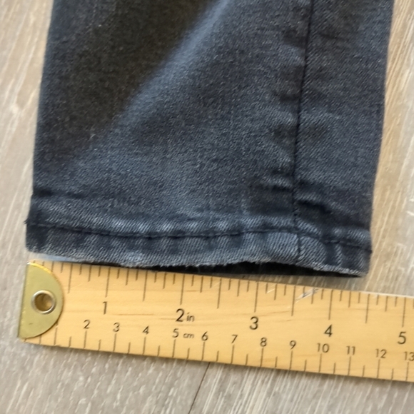 American Eagle Jeans Women's 26 Distressed Black Skinny Jeans Thrashed Skater - Picture 10 of 10